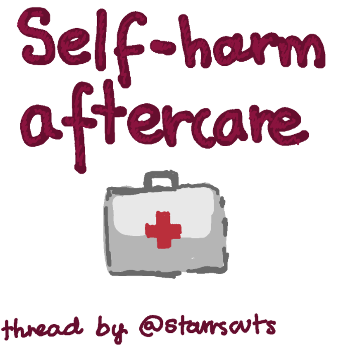dreamsofstarrs's tweet photo. ₊ ° ⊹ ♡ SH AFTERCARE THREAD 
[for the dedicated and for the lazy]

   🏷️;
#shtwt #988twt #redinktwt selfharm cuts blood bleed blades catscratch styro beans fascia laffytaffy vein https://t.co/neostHRfa7