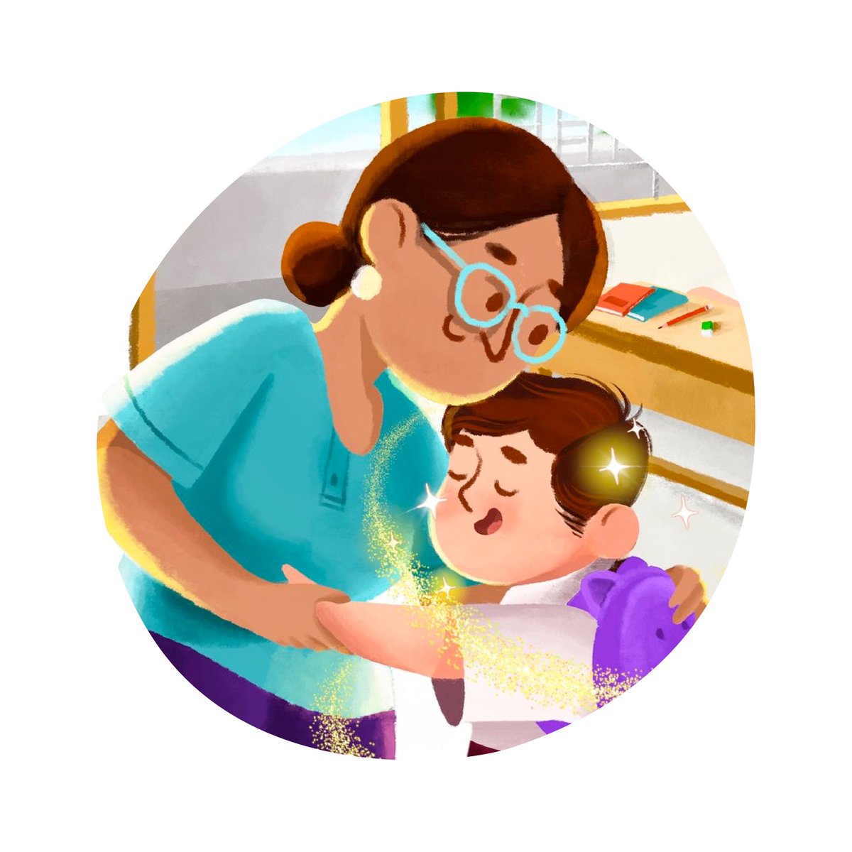 Say hello to the warm and loving teacher from the book ‘What will you be when you grow up?’ where we show a variety of professions &amp; community helpers.

#zooboostory #zooboomeetandgreet #meetandgreet #kids #kidsstorybook