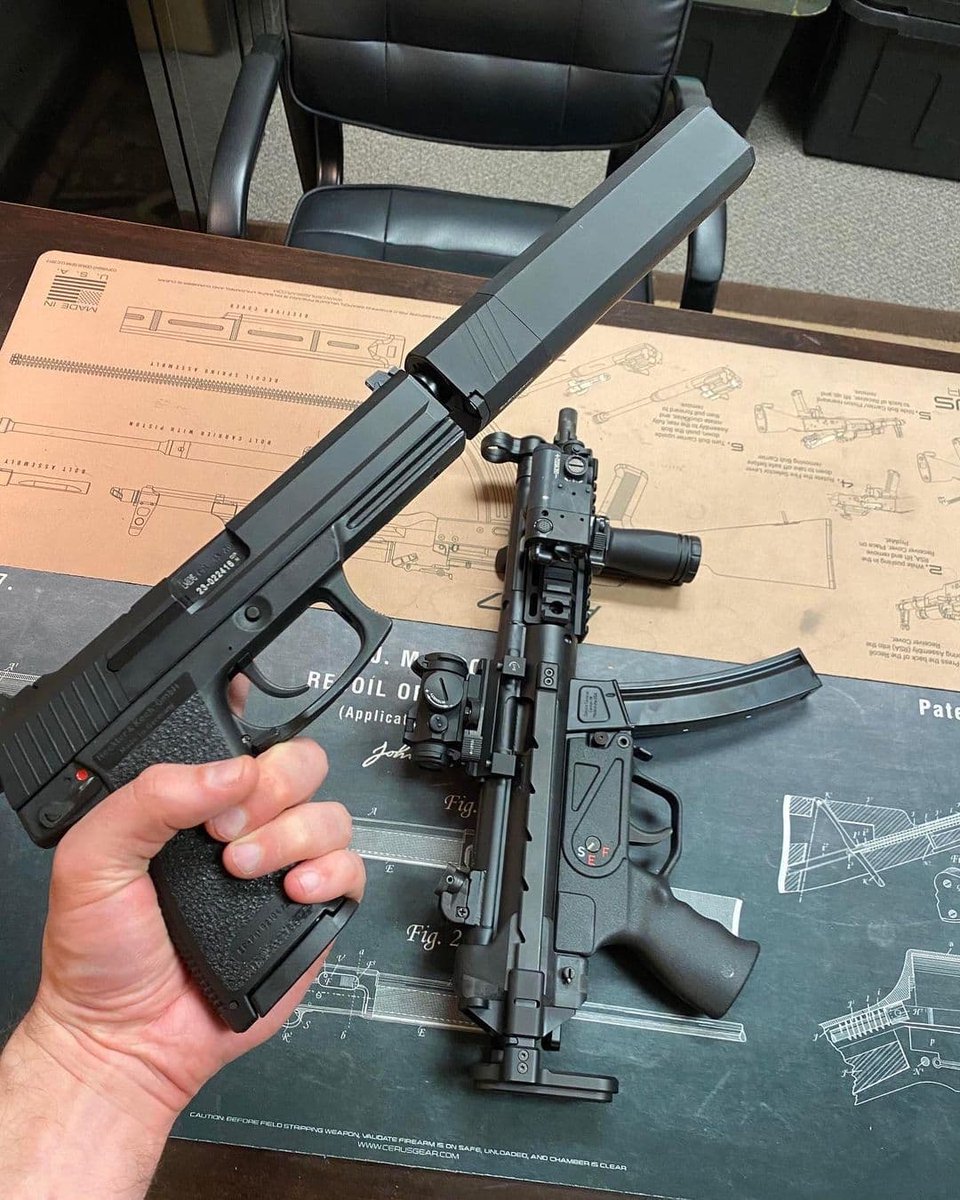 GeowildSafari's tweet image. MK23 and MP-5K combo 💥