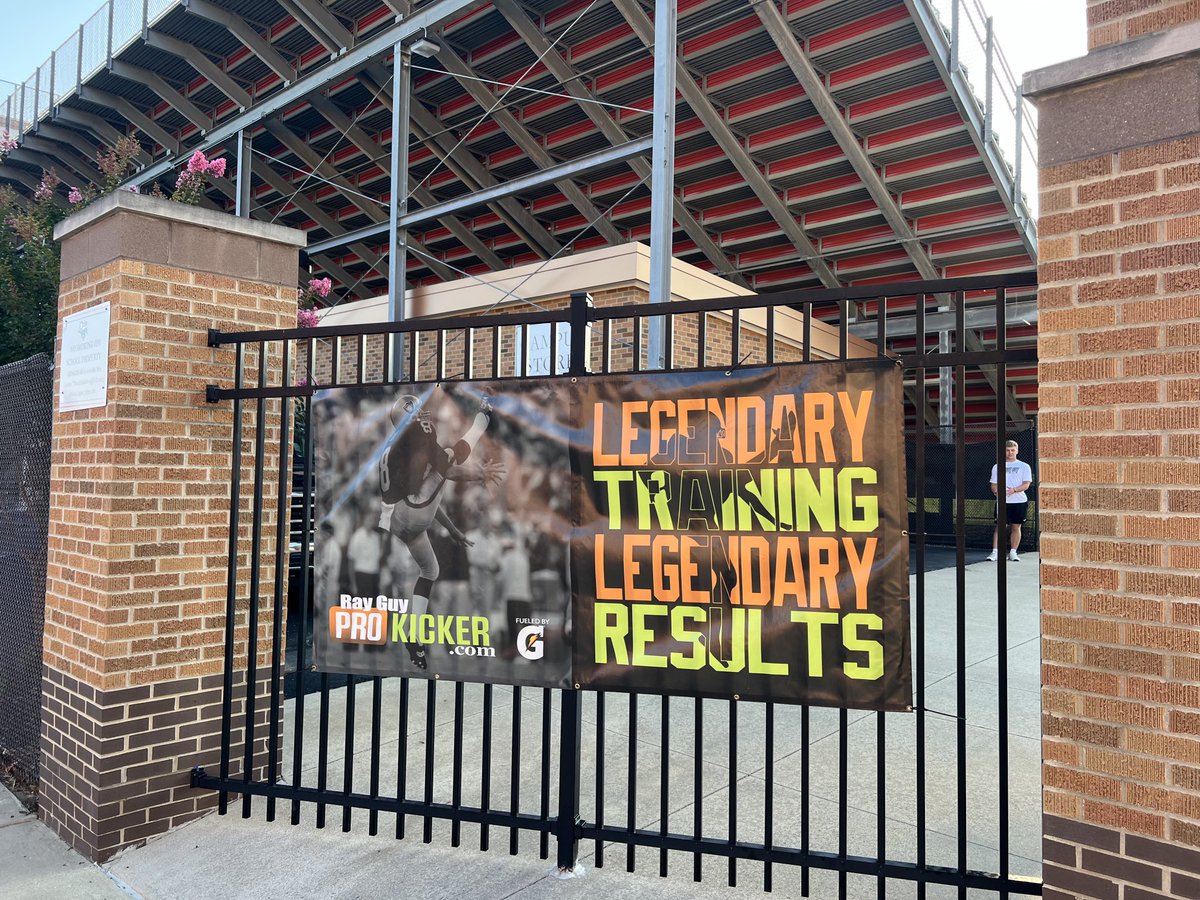 Prokickercom's tweet photo. Ray Guy @Prokickercom Top Prospect Camp 2024! Today and tomorrow in Louisville KY! @Gatorade #LegendaryTraining #LegendaryResults https://t.co/8F3Pjwrd8m