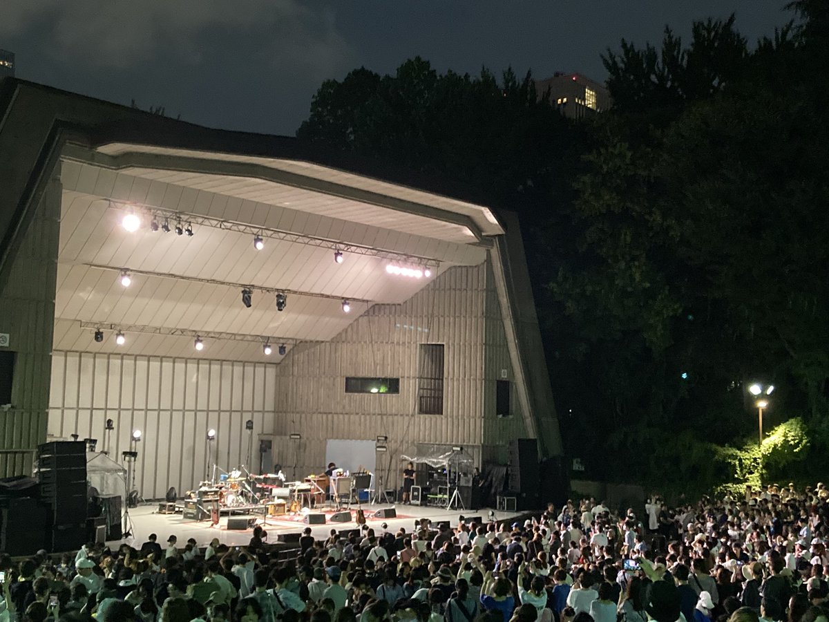 rainbowgreeen's tweet photo. 2024.07.13 GRAPEVINE

雨の野音もいいと思ってましたがライブ中に雨は止み、自然を感じながら気持ちのいいライブになりました！
結構マニアックな曲が聴けて嬉しかった✨

#TheDecadeShow https://t.co/T5RHWdRWfk