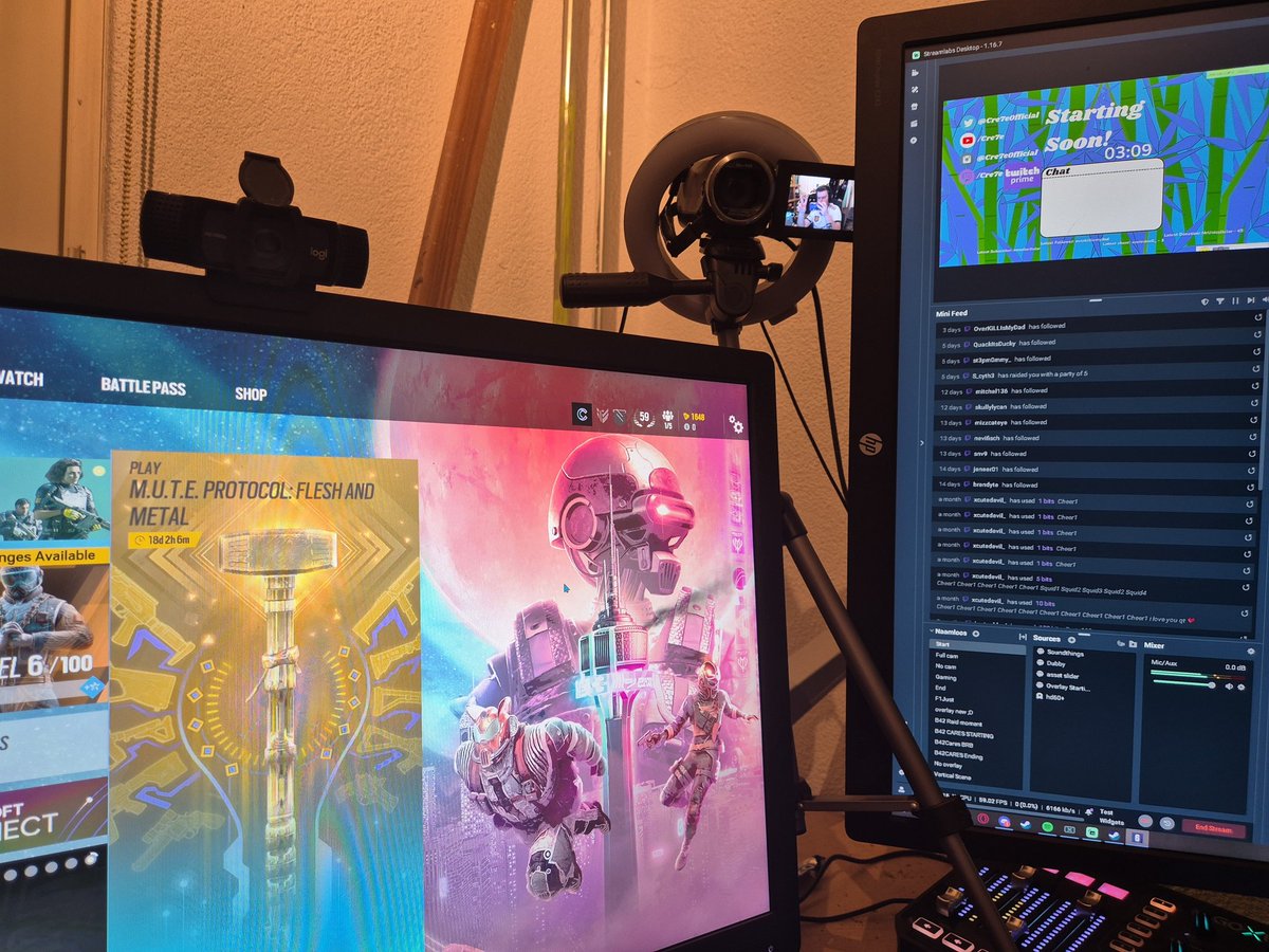 I'm live! twitch.tv/Cre7e #TeamB42 #B42Community #Cre7e