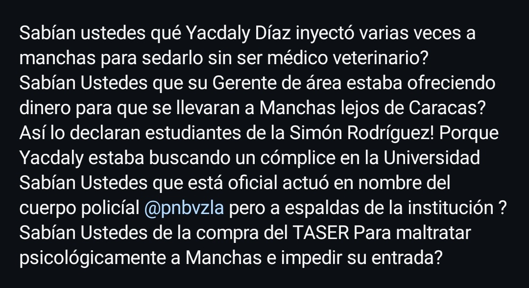 FannyVSilvaB's tweet photo. @Proctologo El asunto es, que dentro de @farmatodo un superior sabía y autorizaba las acciones de Yeny Terán. No creo que el dinero saliera de su propio bolsillo. Ella es el conejillo de indias... https://t.co/wuAI6hCsGZ