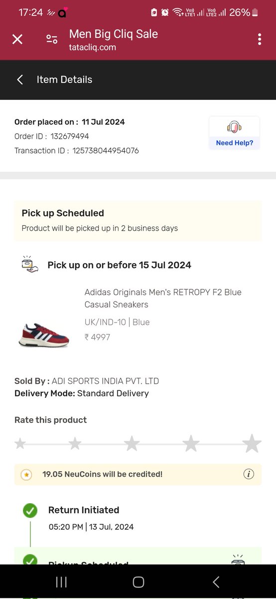 RohithBhuta1000's tweet photo. What I had odered vs what i recived. This is terrible from @TataCLiQ  Something that has Tata name attached to it, I dont expect this.  #shame @RNTata2000 @TataCompanies https://t.co/k6nwemWi17