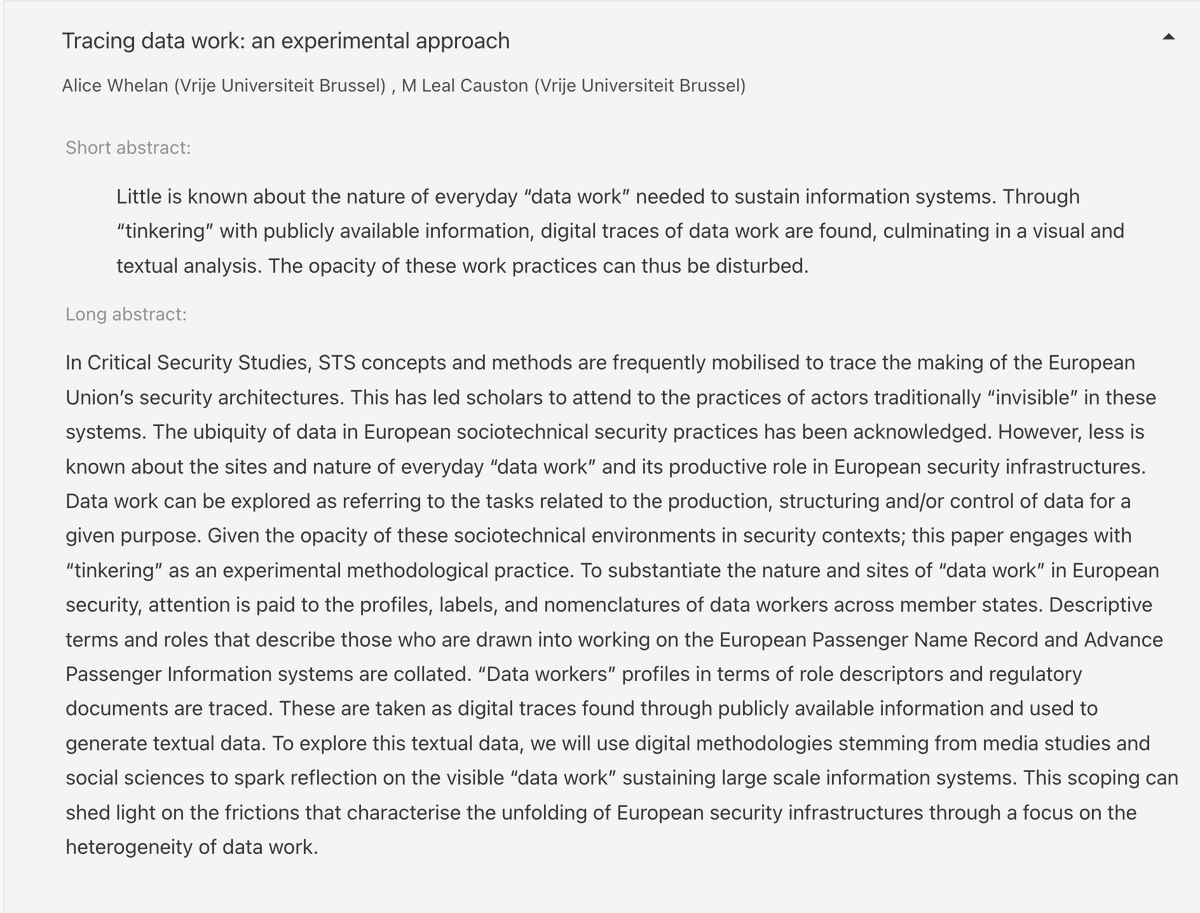 mh leal causton (@mlealcauston) on Twitter photo >>Looking forward to being part of Security unboxed? The inventive potential of tinkering <a href="/JaspervdKist/">Jasper van der Kist</a> <a href="/ikkibop/">Rocco Bellanova @ikkibop@assemblag.es</a> <a href="/fragazzi/">Francesco Ragazzi</a> with <a href="/alicejasw/">Alice</a> + our tracking/situating data work >>Thursday 18 July, 9:00-10:30 #EASST4S2024 <a href="/DataUnion_ERC/">DATAUNION project</a> >>Looking forward to being part of Security unboxed? The inventive potential of tinkering <a href="/JaspervdKist/">Jasper van der Kist</a> <a href="/ikkibop/">Rocco Bellanova @ikkibop@assemblag.es</a> <a href="/fragazzi/">Francesco Ragazzi</a> with <a href="/alicejasw/">Alice</a> + our tracking/situating data work >>Thursday 18 July, 9:00-10:30 #EASST4S2024 <a href="/DataUnion_ERC/">DATAUNION project</a>