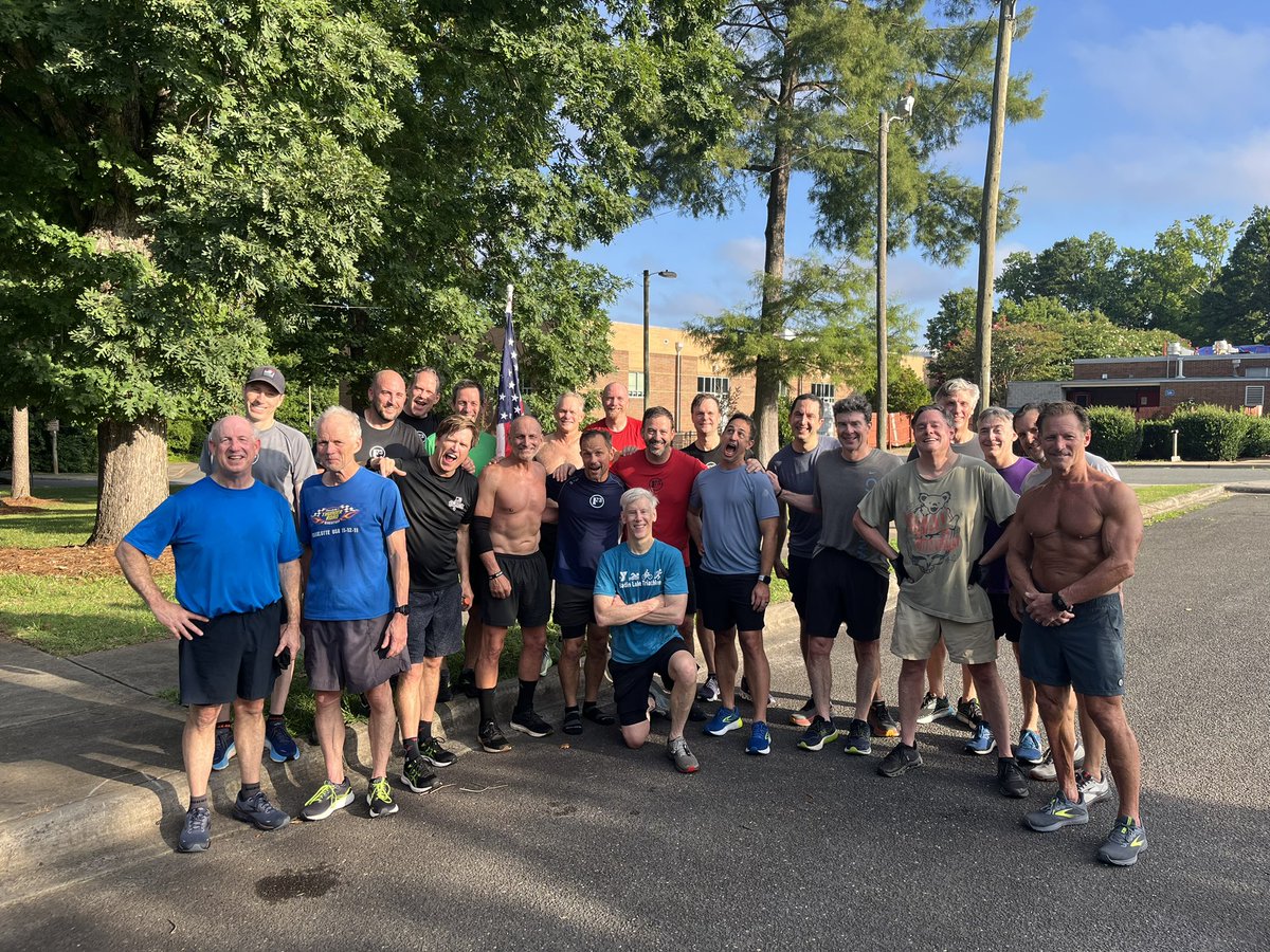 Missed my <a href="/F3CHSEastside/">F3 Charleston Eastside</a> Park West workout this morning but was welcomed by the HIMS at <a href="/F3Metro/">F3 Charlotte Metro</a> AG Middle School and Community Cafe this am. Thank you!