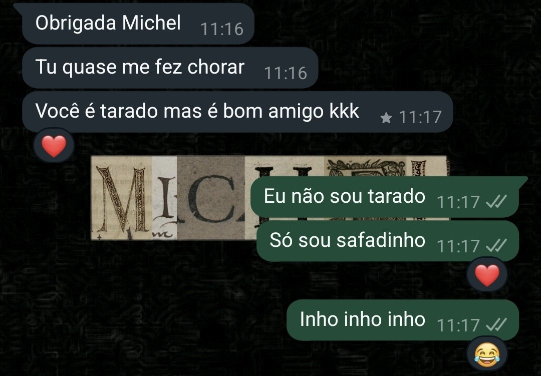 MorenMLOff's tweet photo. "Você é tarado, mas é um bom amigo" KKKKKKKKKKKK APAPORRA https://t.co/5e41ZmjoWn