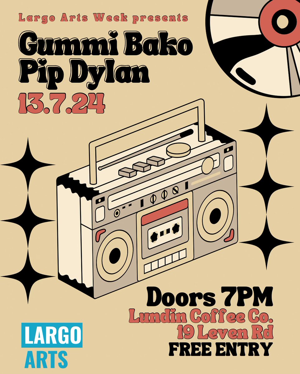 Doing the do tonight at Lundin Coffee Co with Pip Dylan. Doors 7pm. 100% FREE LOVE! xxx <a href="/LargoArtsWeek/">Largo Arts Week 2024</a>