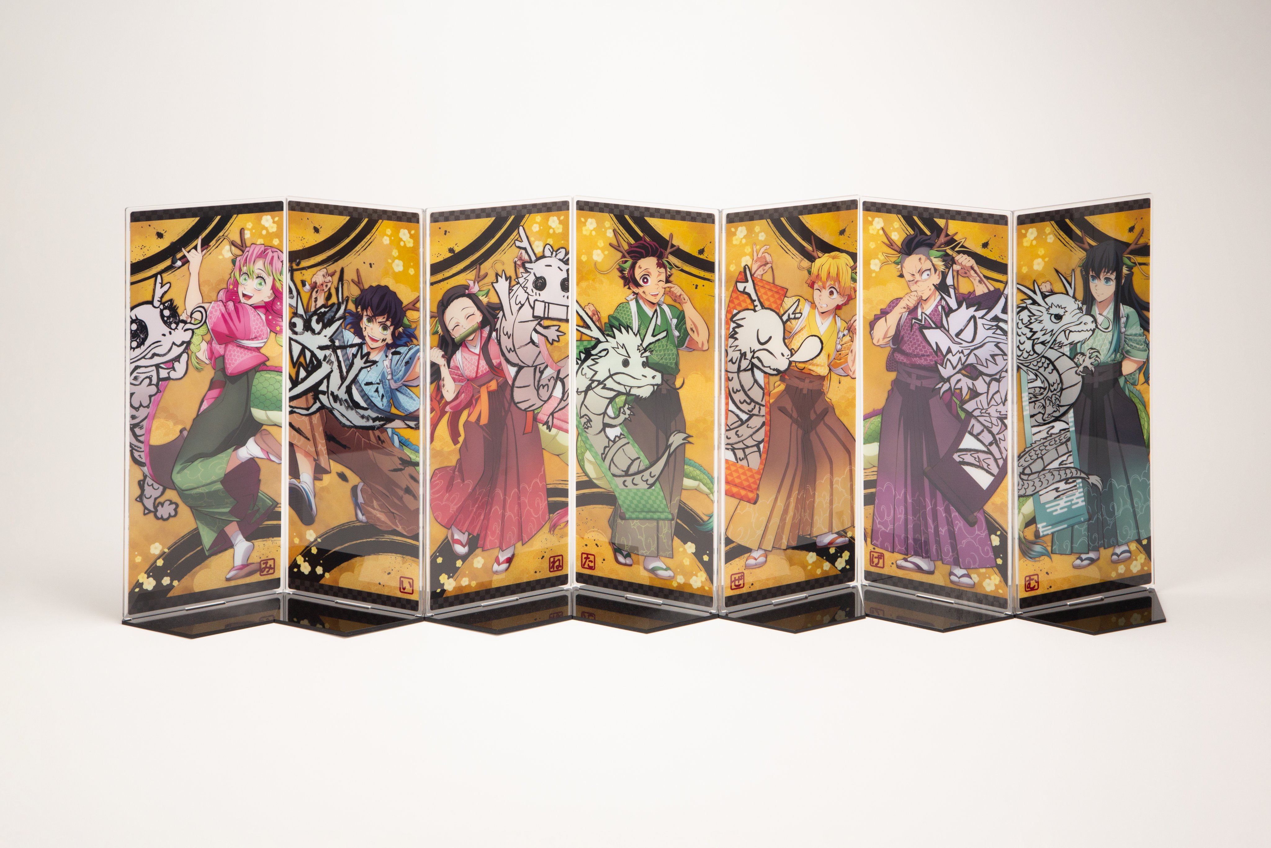 鬼滅の刃 アニメ伍周年記念祭～後夜祭～ 辰年 等身大絵巻 宇髄