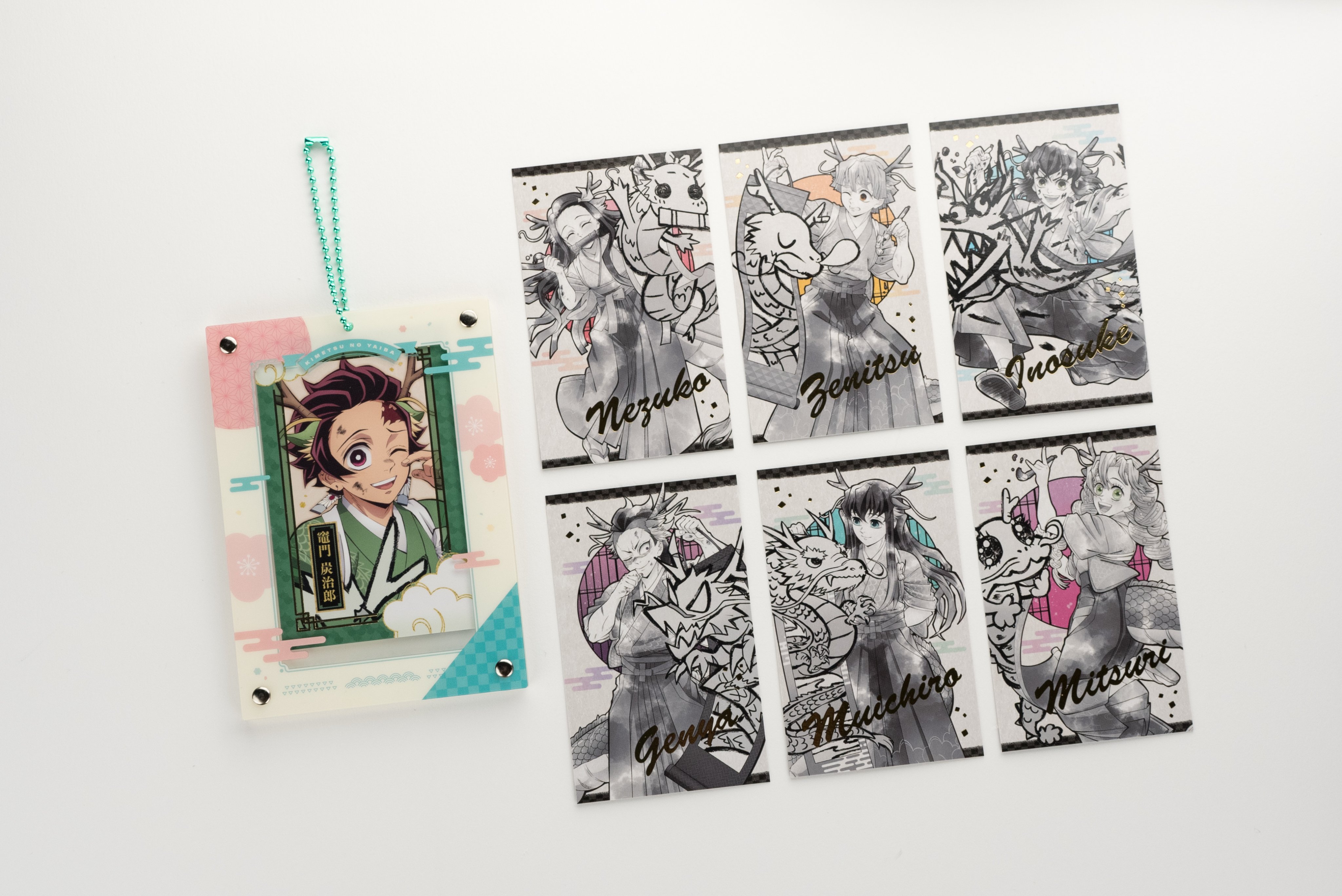 鬼滅の刃 後夜祭 辰年 屏風アクリルパネル 柱9点セット 未開封品