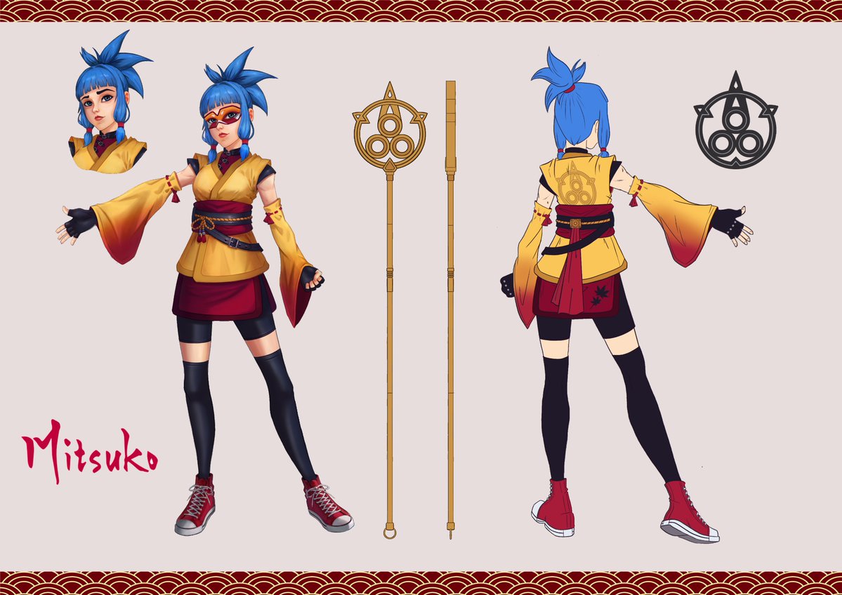 Alward_Draws's tweet photo. The moment has arrived, let me introduce you to my favorite OC, Mitsuko! . She is a superheroine known as Spirit💙 I have a lot to tell about her and her world🤭
#OC #ProjectSpirit #art #OriginalWork #digitalart https://t.co/bCRsyGXkqG