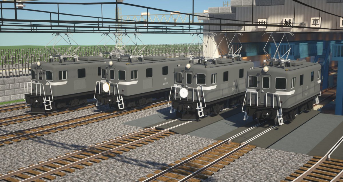 takami347's tweet photo. 【#RealTrainMod キット】
山城車両 ED10/11形 キット を公開しました。
1960年頃の私鉄向け電機をイメージした架空車両です。
https://t.co/F7xsJPR01B #RTM_Addon https://t.co/lwTSphaSZm