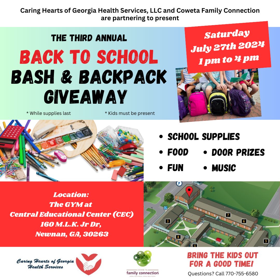 NewnanUtilities's tweet photo. With the Caring Customers program, we are proud to announce that we have awarded a grant to Coweta Family Connection for their Back to School Bash on July 27th! 📚✏️ 

We're thrilled to be part of this initiative! 🌟
#CaringCustomers #CowetaFamilyConnection #CommittedtoCommunity https://t.co/lnIJ95Yenb