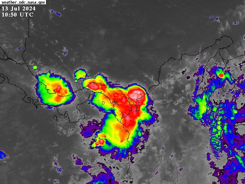 quinnannette's tweet photo. Así llegamos al sábado por la mañana. Tormentas sobre la cuenta del Canal y tronadas en Cerro Azul y la 24 de diciembre.
Lluvias está mañana en áreas puntuales del Caribe como Colón, Golfo de Los Mosquitos y Guna Yala, Urabá y Darién.

Tendremos lluvias aisladas en la tarde. https://t.co/nPdLRP4Z6J