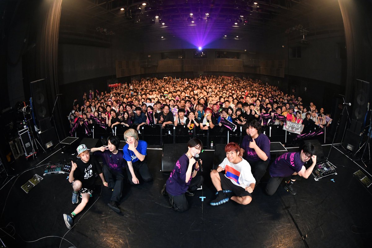 POLKA_fukuoka's tweet photo. 2024.7.13(金)
#ポルカVS 
〜お世話になった先輩を殴りに行く〜

KEYTALK！大阪！
ありがとうございました💥 https://t.co/rxy6G9x9cf