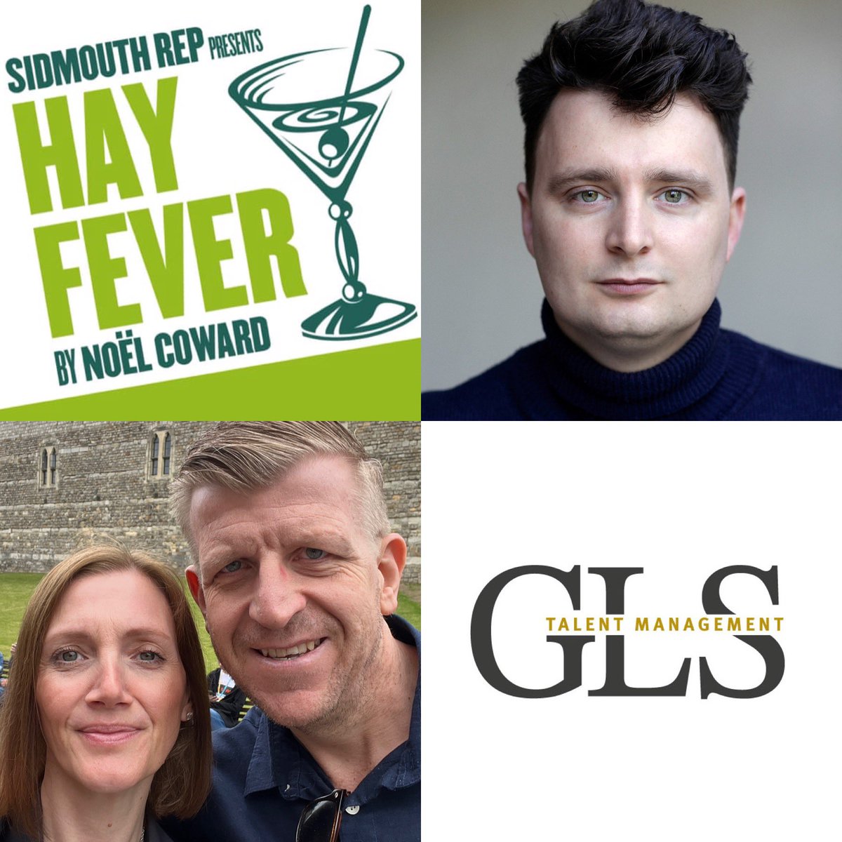 glstalentmgt's tweet photo. In Windsor to watch SAM MCINNERNY in Hayfever! Have a great show 🍀 #glstm #actor #theatreroyal #hayfever #glstalentmanagement @sammcinnerny https://t.co/B2yUYlHSXZ