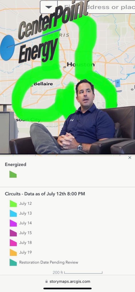 Hou_Ish's tweet photo. @KHOU Jason Wells updated my area map app 7,000,000 AM and 70°. 

Ice cream anyone? https://t.co/tLBzEHV0bt
