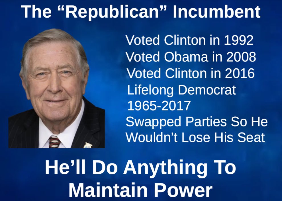 JoshHarrellNC's tweet photo. The Incumbent is a CORRUPT MEMBER OF THE ELITE masquerading as a Conservative Republican in order to maintain his power. In November, don’t let him manipulate you any longer. #sampsoncountync #bladencountync @BladenNCGOP @NCGOP https://t.co/jGCwYwowCZ