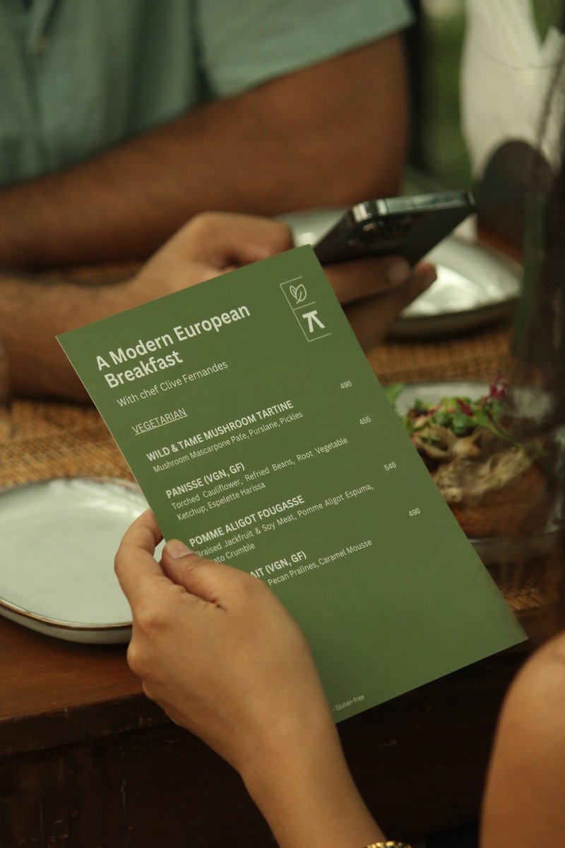 Chef Clive taking over the breakfast table this morning with his Mushroom Tartine and Steak &amp; Eggs amongst several other delicious European bites at “The Modern European Breakfast”.