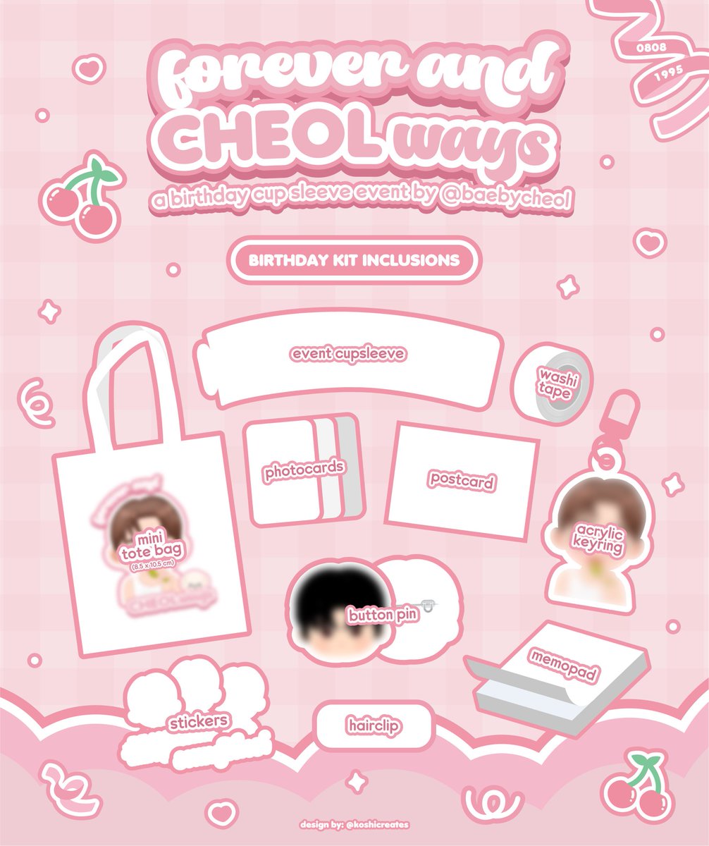 baebycheol's tweet photo. ⋆.˚ 𝒇𝒐𝒓𝒆𝒗𝒆𝒓 𝒂𝒏𝒅 𝑪𝑯𝑬𝑶𝑳𝒘𝒂𝒚𝒔 ˚.⋆

birthday kit inclusions &amp;
acrylic photocard holder preview ~

we only have limited slots nalang!

register here https://t.co/gXjIM1Z0UM

see you, couprangs &amp; caratdeuls🩷

#forever_and_CHEOLways
#HappySeungcheolDay
#승철 #SCOUPS https://t.co/HnNH6WKlum