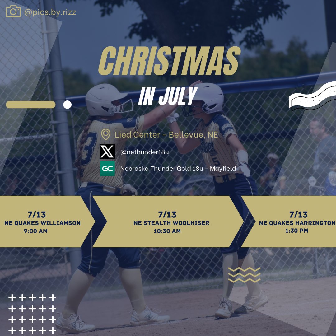 Nebraska Thunder Gold 18u - Mayfield tweet media