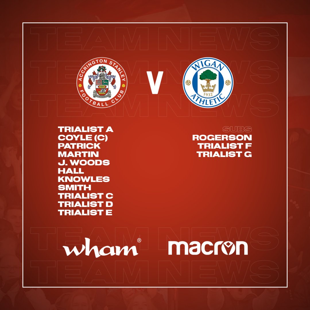 ASFCofficial's tweet photo. 👥 Here are your #asfc starting XIs for this afternoon’s pre-season friendly against @LaticsOfficial! https://t.co/JmPNLjDIG0