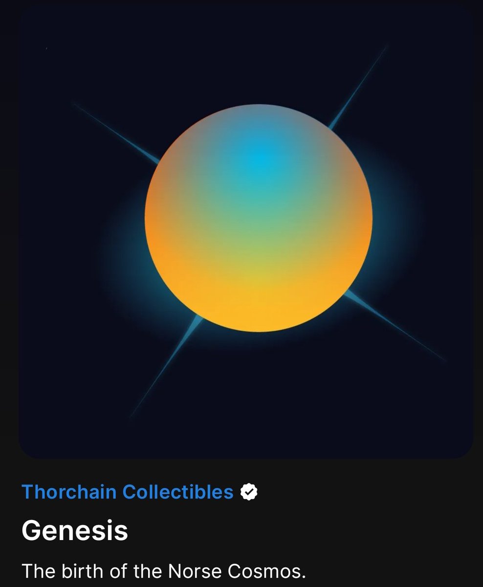<a href="/jpthor/">JP</a> <a href="/Thorchain_NFTs/">Thorchain Collectibles (Original)</a> The very Genesis.