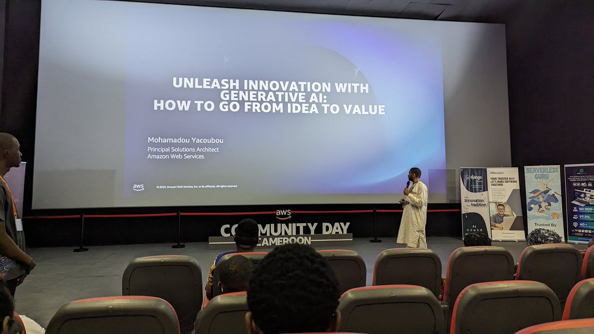 RebaseCodeCamp's tweet image. It's #AWSCommunityDay and #RebaseCodeCamp is represented.
We're gathered at Canal Olympia to learn, share, and connect.
#Rebase #AWS #AWSCommunityDay #awscommunitydaycmr #awsusergroups #awsusergroupscmr