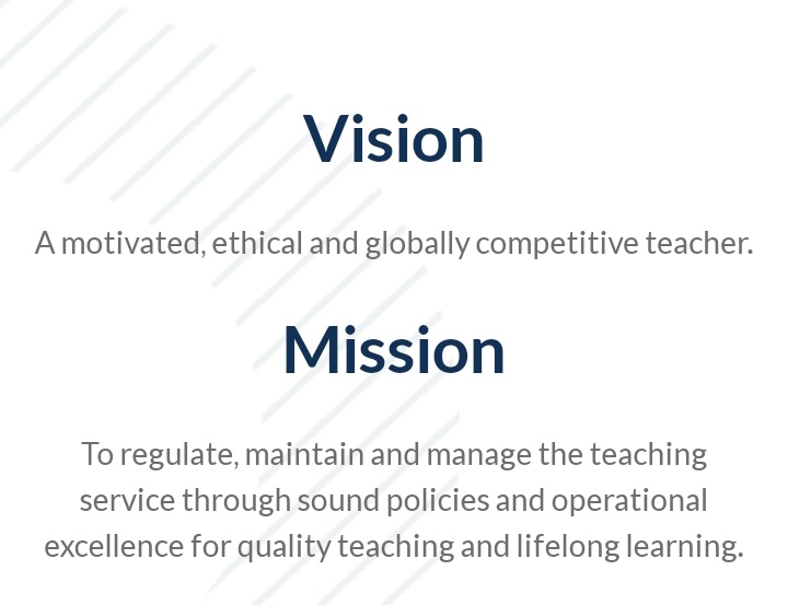 Dear Nancy Macharia, isn't it ironical that TSC is envisioning a motivated teacher yet Jss teachers are extremely demoralised? Resign madam you are even past the retirement age. There are many other people who can manage TSC well.