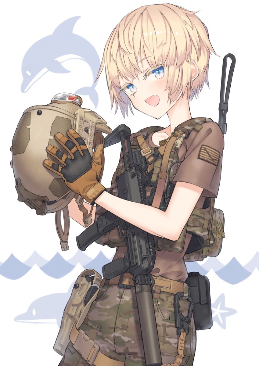 じめじめしているので、爽やかなイラストを貼ります。