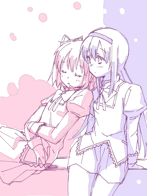 今日もまどほむお出ししておきますね～肉の話しかしないですけど 