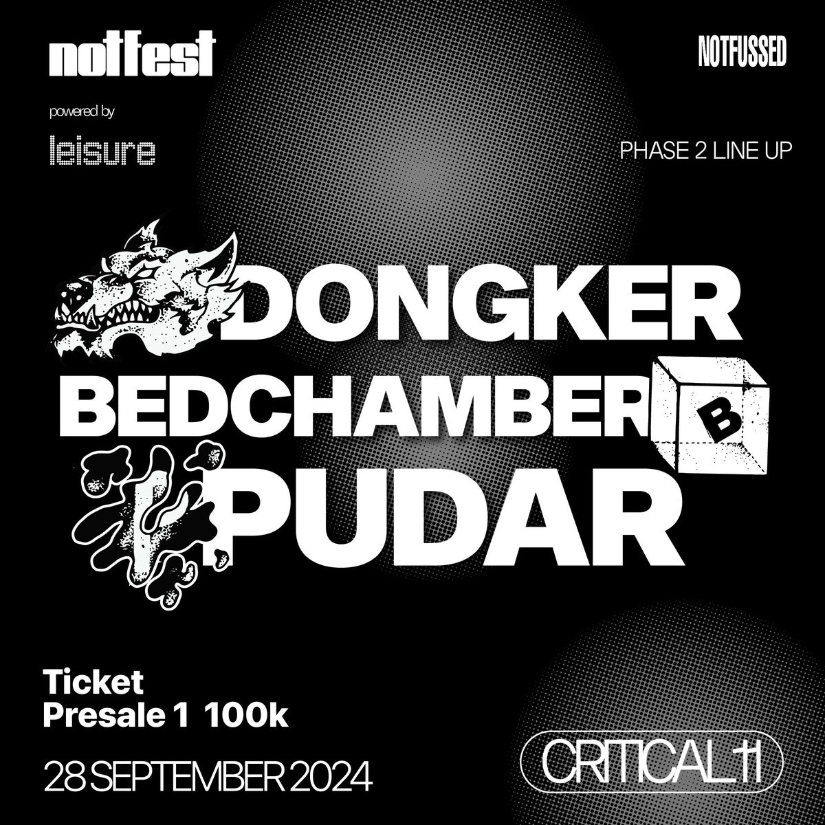 iamnotfussed's tweet image. Line up kedua coyyy 🫶

@bodongkekar
@bedchamber
PUDAR

Belum final line-up yah, masih banyak lagi 🫵🫰

Tiket presale 1 masih bisa dibeli 
artatix.co.id/event/notfest-…

#notfest #notfussed #leisure