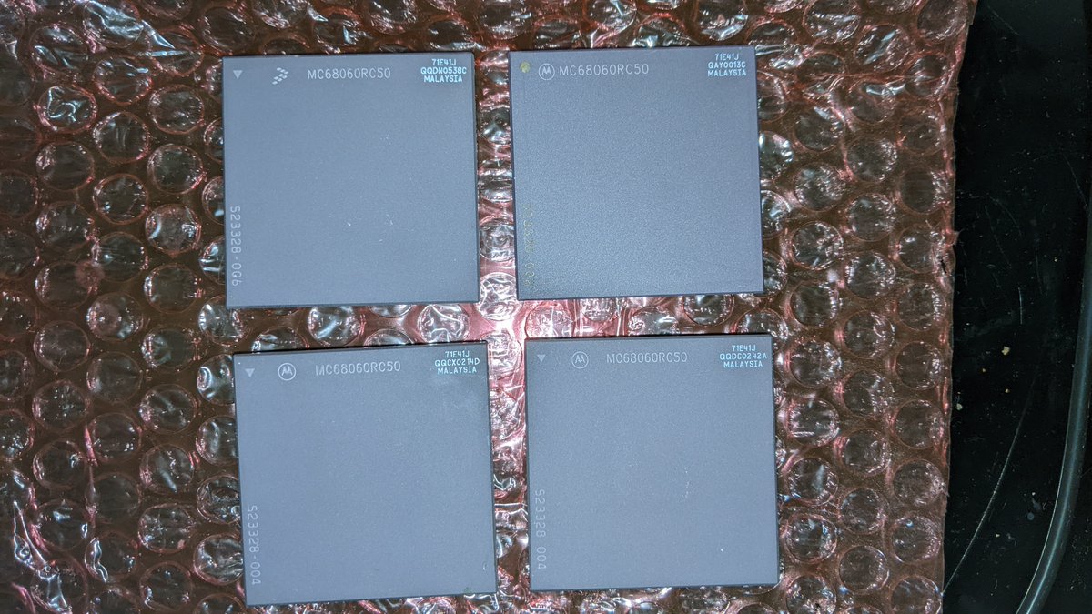 linux_chenxing's tweet image. If only I had a board that could take multiple 060s.... 🤪
