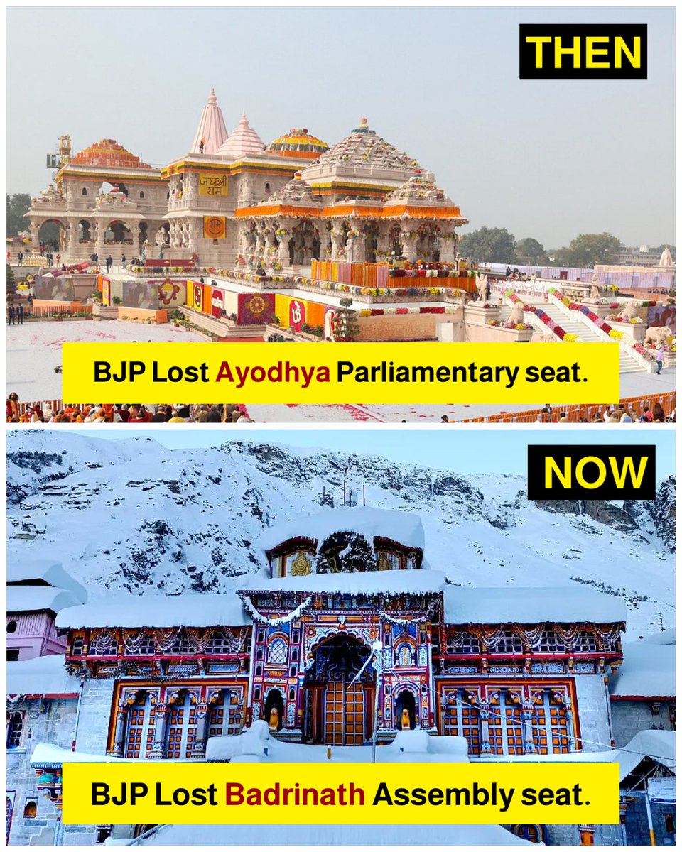 <a href="/RahulGandhi/">Rahul Gandhi</a> 13 मे से 11 सीट इंडिया गठबंधन जीती

बद्रीनाथ की सीट भी जीती