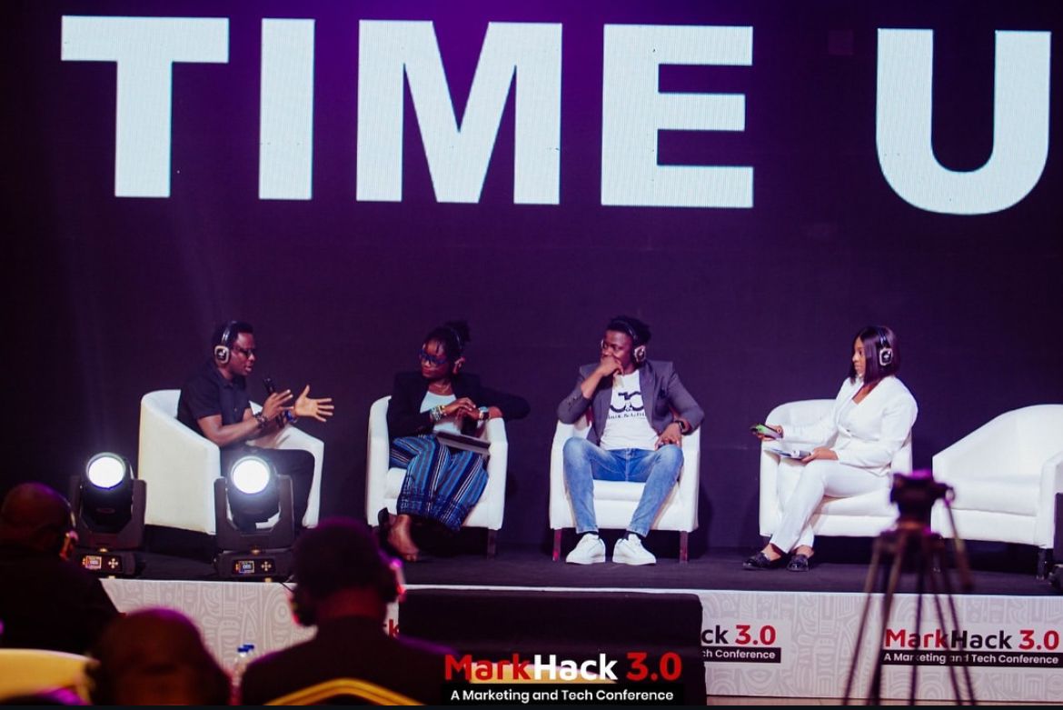 EkoInnovation's tweet photo. The second breakout session at MarkHack 3.0 explored “Emerging Technologies Shaping the Future of Media and Marketing.” 

Moderated by Deborah Ojengbede @deborahofafen, CEO @Afenblockchain, this insightful session featured thought leaders Dr. Ife Odedere @ifeodedere, https://t.co/tOAn8a4MYE