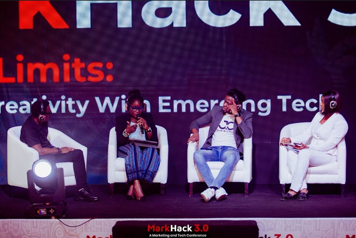 EkoInnovation's tweet photo. The second breakout session at MarkHack 3.0 explored “Emerging Technologies Shaping the Future of Media and Marketing.” 

Moderated by Deborah Ojengbede @deborahofafen, CEO @Afenblockchain, this insightful session featured thought leaders Dr. Ife Odedere @ifeodedere, https://t.co/tOAn8a4MYE