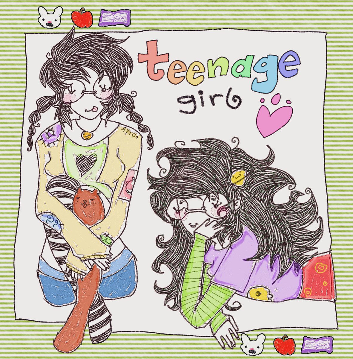 jade they could never make me hate you❤️ (based off of teenage girl by cherryglazerr)