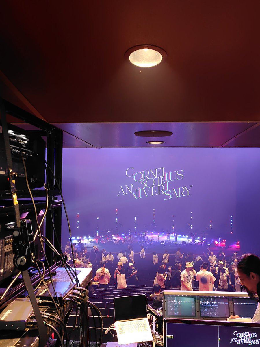 mikan9250's tweet photo. Cornelius 30th Anniversary Set@ロームシアター京都♪👍✨ https://t.co/YOIMsvTZhI