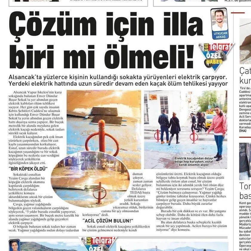 Bu ihmal değil cinayet... Bizler, basın bu cinayetin geleceğini kaç defa yazdık, ısrarla duymadınız. İzmir altyapı açısından Türkiye'nin en problemli birkaç şehrinden biri dedik, itiraz ettiniz. Vurdumduymazlığınızla gurur duyun..