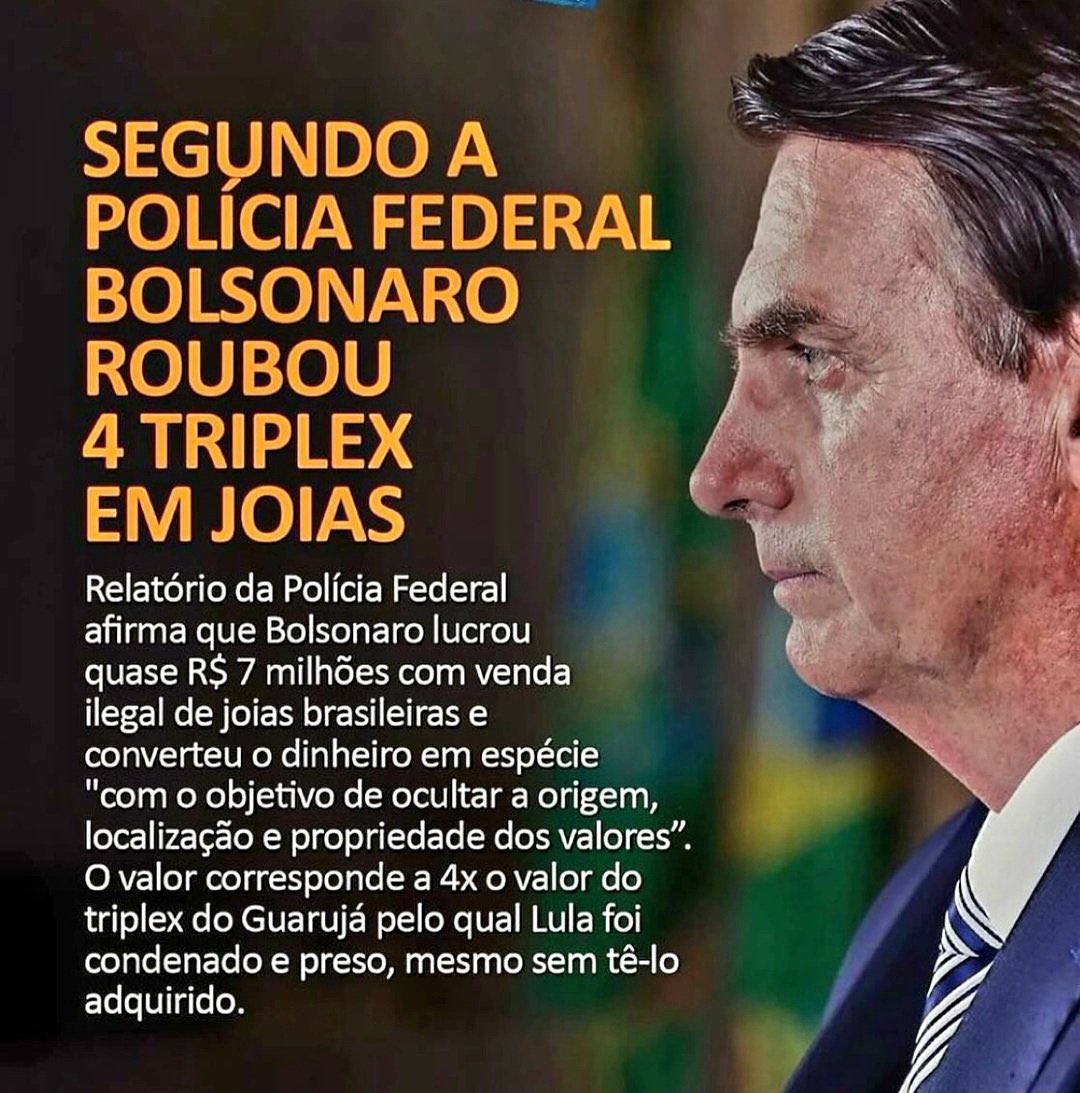 Bom dia! 

BOLSONARO PRESO AGORA