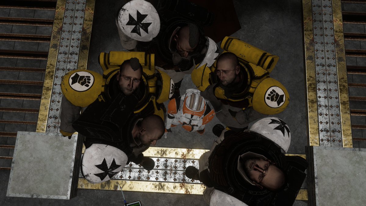 Uh oh, it looks like Commander Cody got himself into a pickle with the 7th Legion. I wonder how he will get out of this one.

#StarWars #warhammer40k #VRChat #SUS #VR