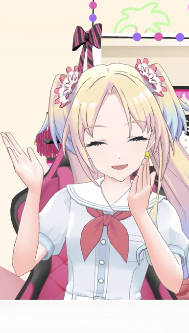 ルリちゃんハッピーアニバーサリー!今年のお誕生日は姫芽ちゃんがそれはもう盛大にお祝いしてくれそうねみらぱのゲームプレイ動画楽しみ! #With蓮ノ空 