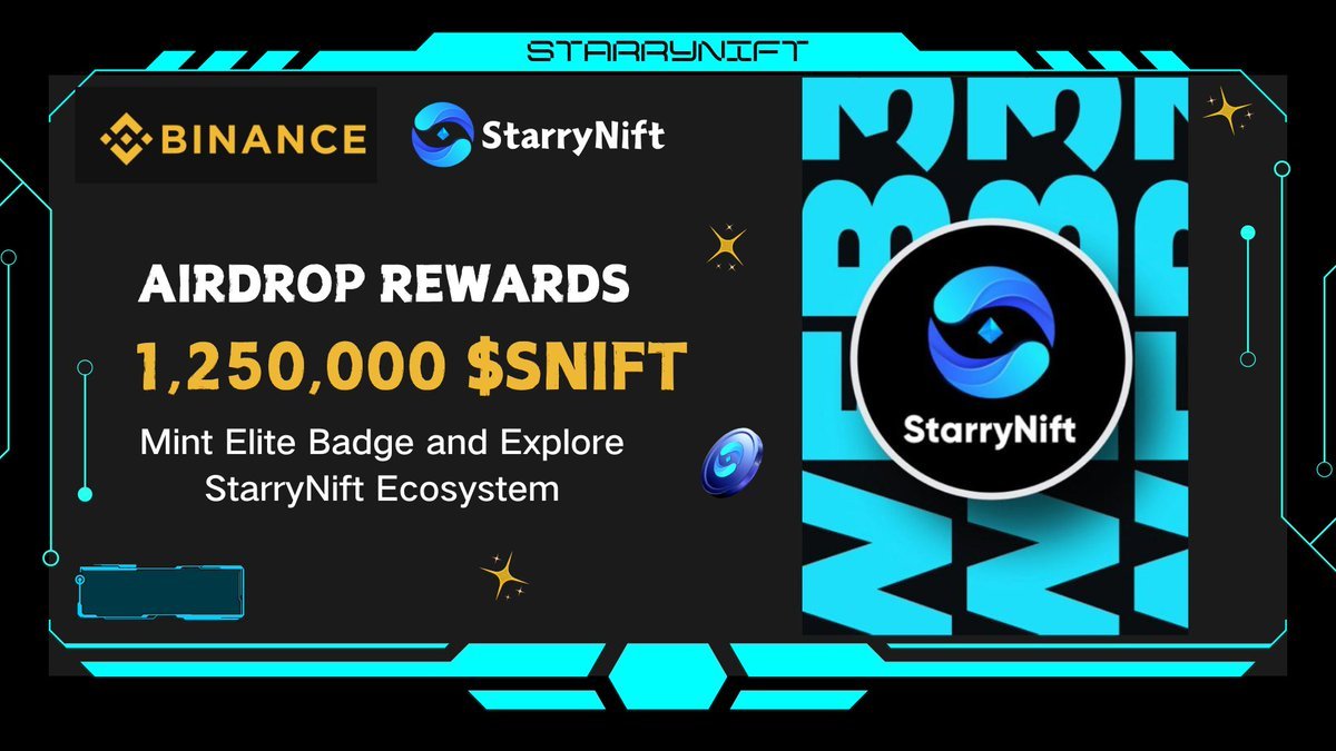 🚀 🚀 🚀 #Airdrop Binance Web 3 - StarryNift 

✅ Truy cập app Binance > ví web3 > Khám phá > StarryNift
🥰Code ủng hộ Như: h_5Qsss9jo
✅ Hoàn thành các quest
💰 Cần $BNB (OpBNB) để vote (quest 3) và hold 0.01 BNB để mint (quest 4)
📌 Quest 3 vote mỗi ngày nha

#StarryNift