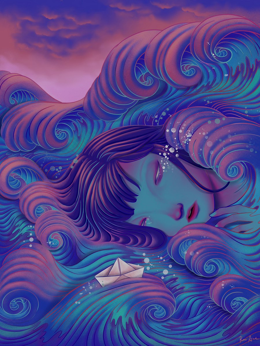 Gm friends! 
Sorry for the long absence, got some comissions to do🙏🏼 Hope everyone’s doing well🤍