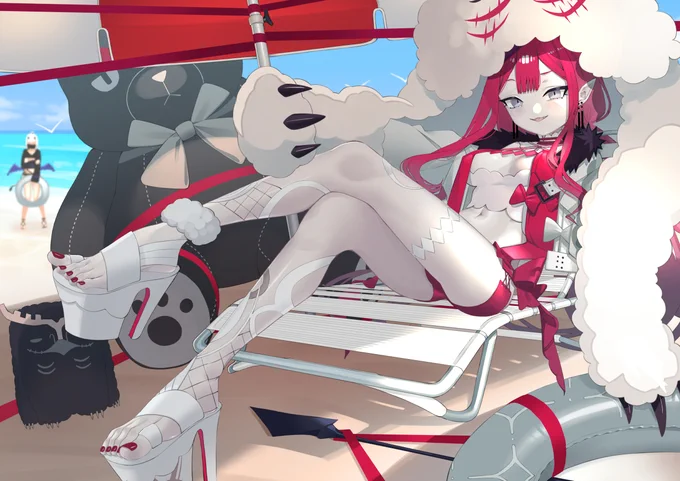 PUが来たので再掲 水着バーヴァンシーの宝具レベル上げたい #FGO
