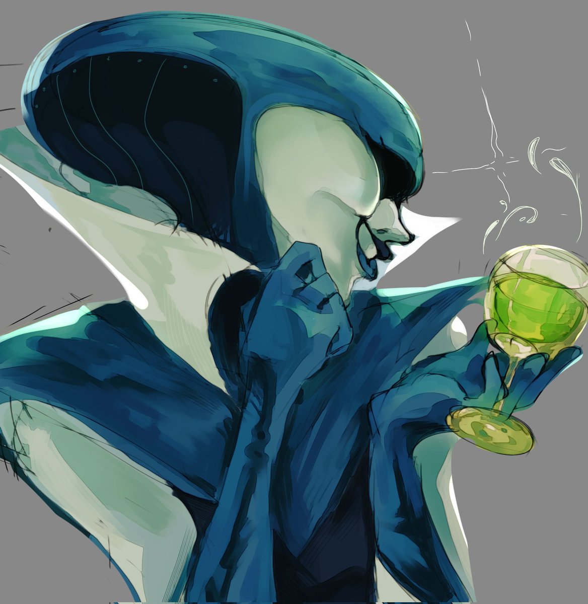 jaqratte's tweet photo. our lady grace (with a criminal record) #DELTARUNE https://t.co/unqe4jJrZl