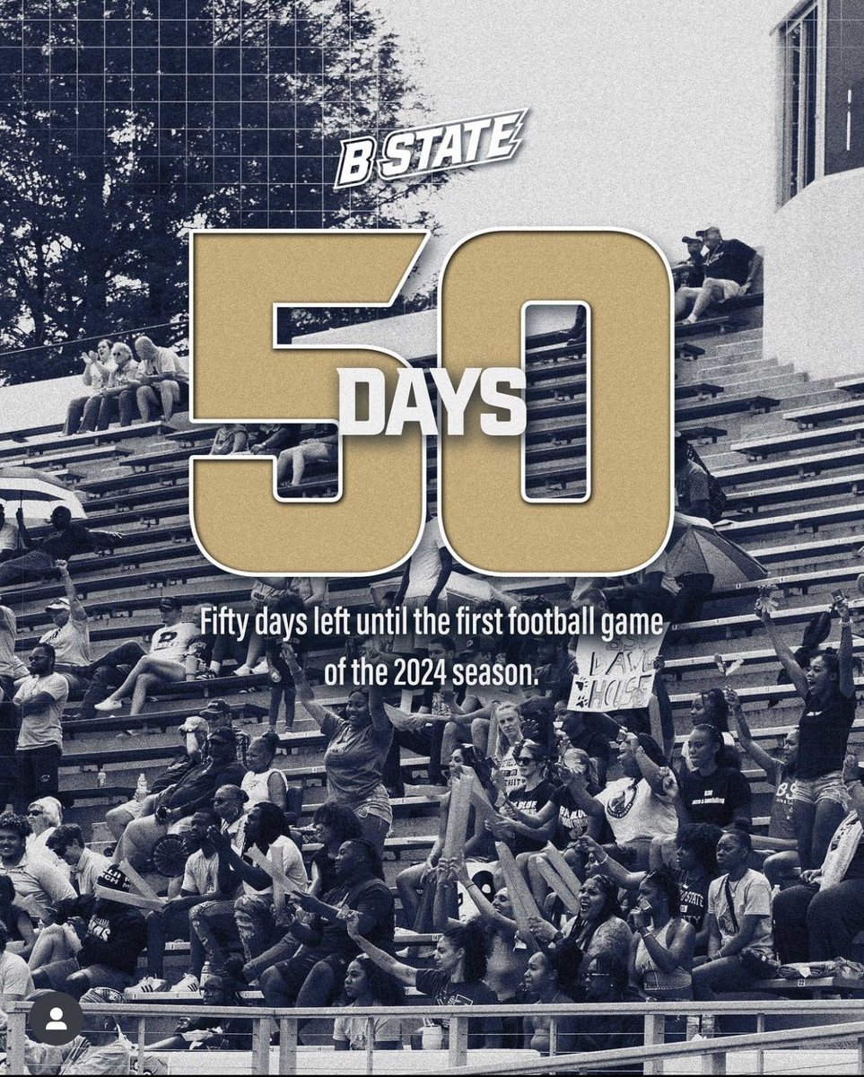#WeInTheYard <a href="/BigBlue_FB/">Bluefield State University Football</a>