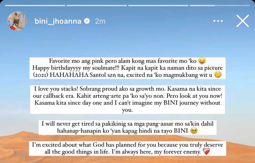 jho4lyf's tweet photo. “I will never get tired sa pakikinig sa mga pang-aasar mo sa'kin dahil hahanap-hanapin ko 'yan kapag hindi na tayo BINI” 

whos cutting onions???????? 🥹🥹🥹🥹🥹🥹🥹 https://t.co/TFFPCcZapq