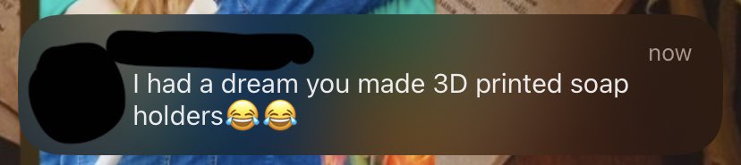 Spectine's tweet image. Today on “random texts from my boss.” I love my job