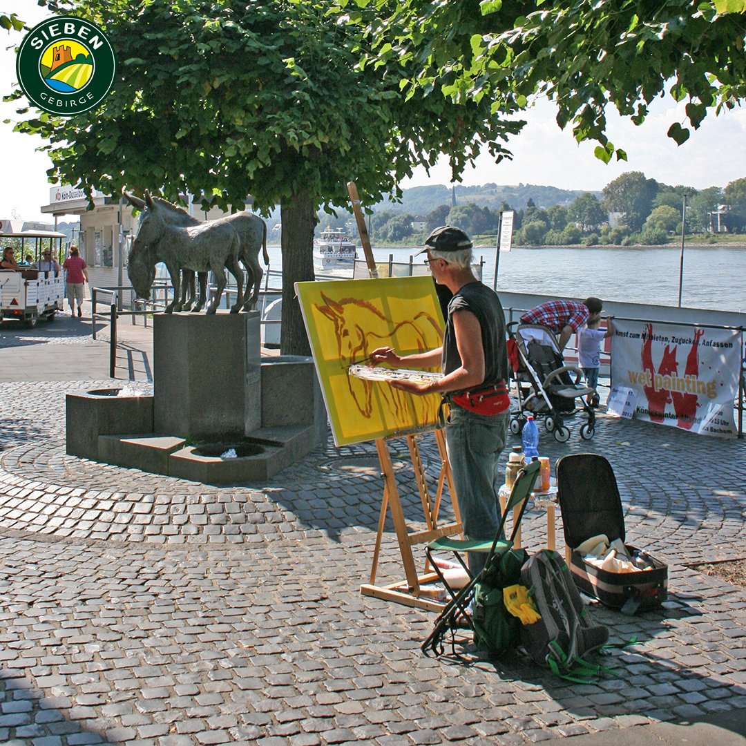 Das7Gebirge's tweet photo. So. 14.07.2024: STRASSENMUSIKFESTIVAL & WET PAINTING in #Königswinter
Wir wünschen Ihnen viel Spaß …
Ihr Team der Tourismus Siebengebirge GmbH
.
.
#Wanderlust #Wanderland #Siebengebirge #Unkel #Drachenfels #Wandern #Radfahren #Schifffahren #Drachenfelsbahn @RegionBonn https://t.co/nX6b93sEVe